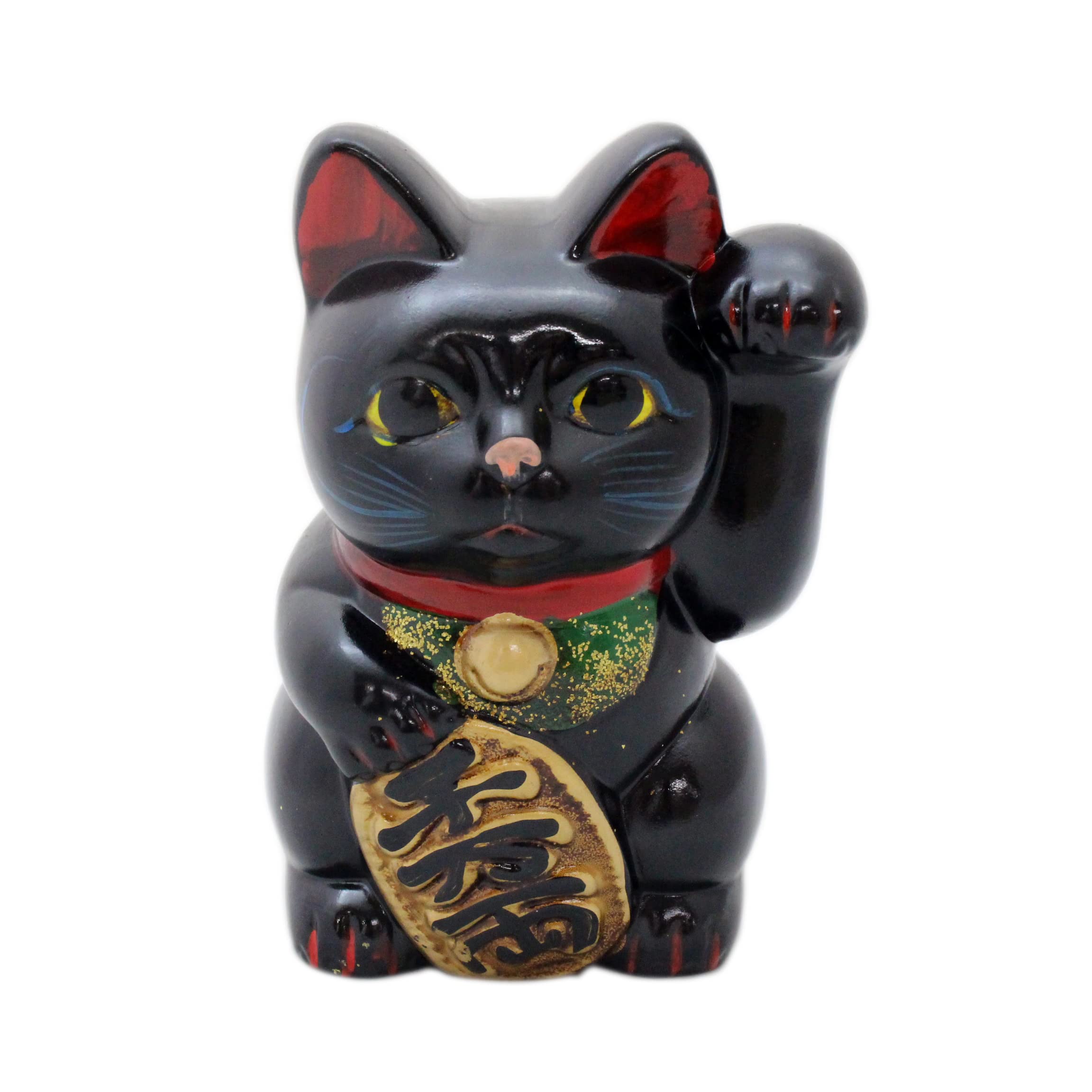 レトロ 招き猫 黒 貯金箱 超特大 (25) レトロ 招き猫 黒 貯金箱 超特大